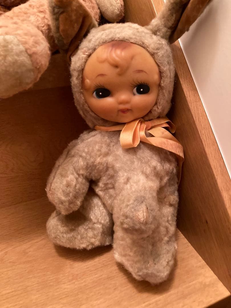 ウサギのぬいぐるみ