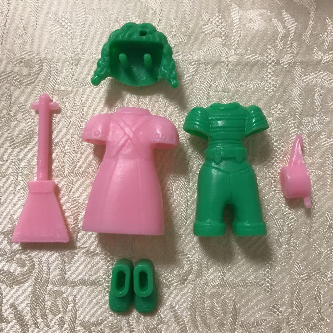 グリコおまけ　昭和　レトロ　パピーちゃん(にわそうじ　みずやり)