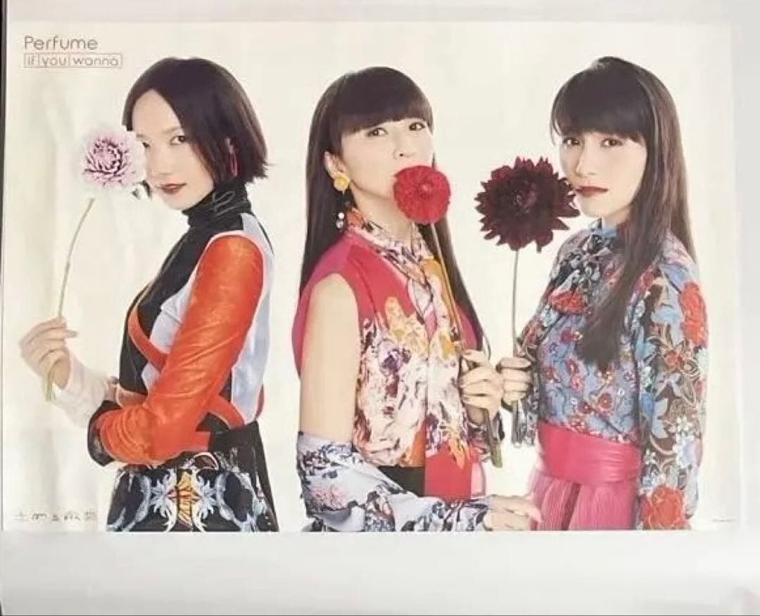 Perfumeポスター13点セット＆ポスターサイズバインダー黒