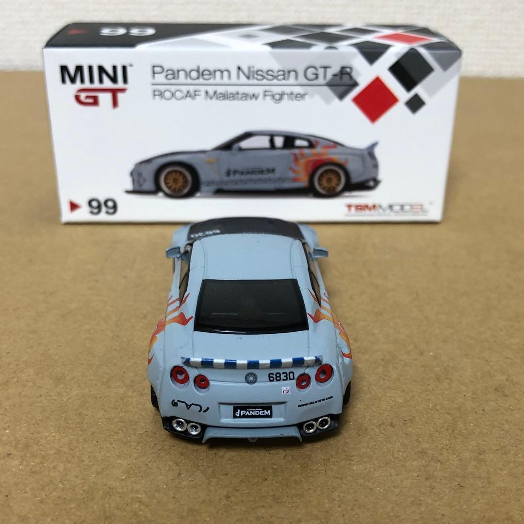 MINI GT　PANDEM　日産 GT-R　ダックテール　ROCAF　台湾限定