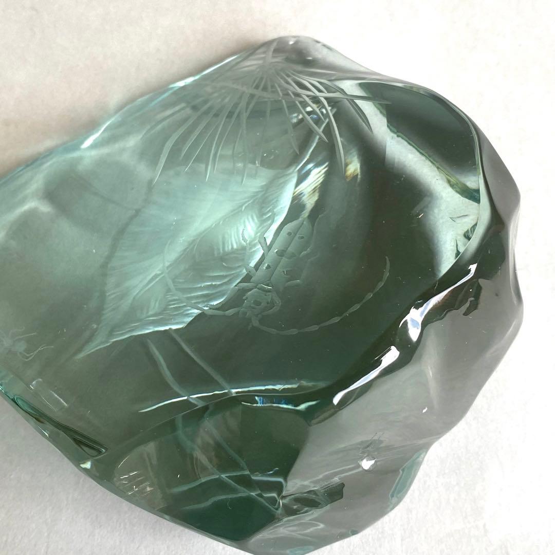 【希少】テレジアンタール　オーナメント　ペーパーウェイト　クリスタル　アート