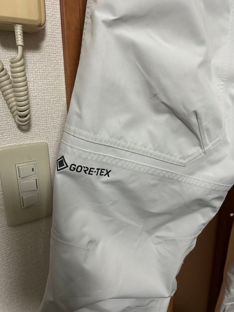 バートン　BURTON BALLAST GORE-TEX PANTS White