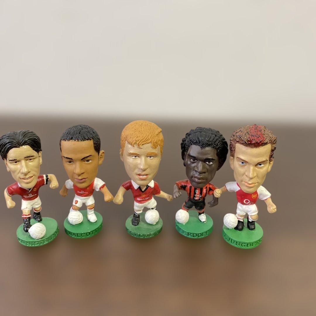 コリシアンサッカーフィギア２６体　中田英寿　中村俊輔　デルピエロ　カカ　ベッカム