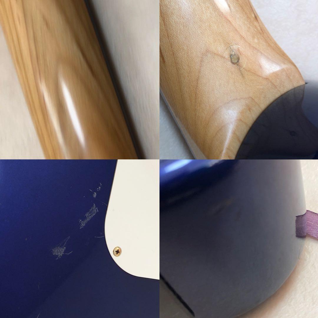 【美品】ZO-3C メタリックブルー アンプ内蔵ミニギター 専用ケース付き！！