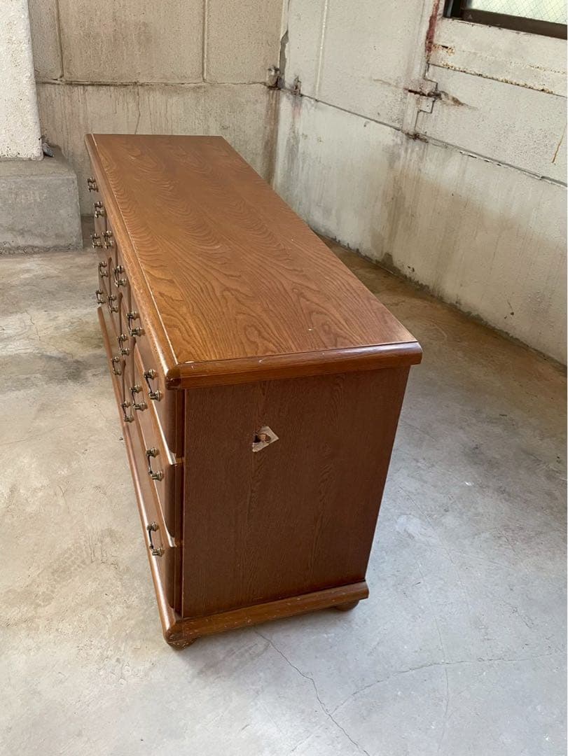 人気の丸脚　サイドボード　リビングボード　チェスト　収納棚