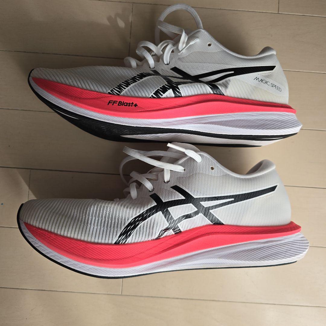 アシックスマジックスピード3 29.0cm美品カーボンプレートランニングシューズ