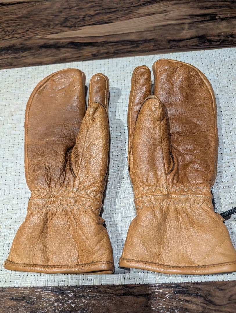 Hestra レザー ミトングローブ　サイズ6