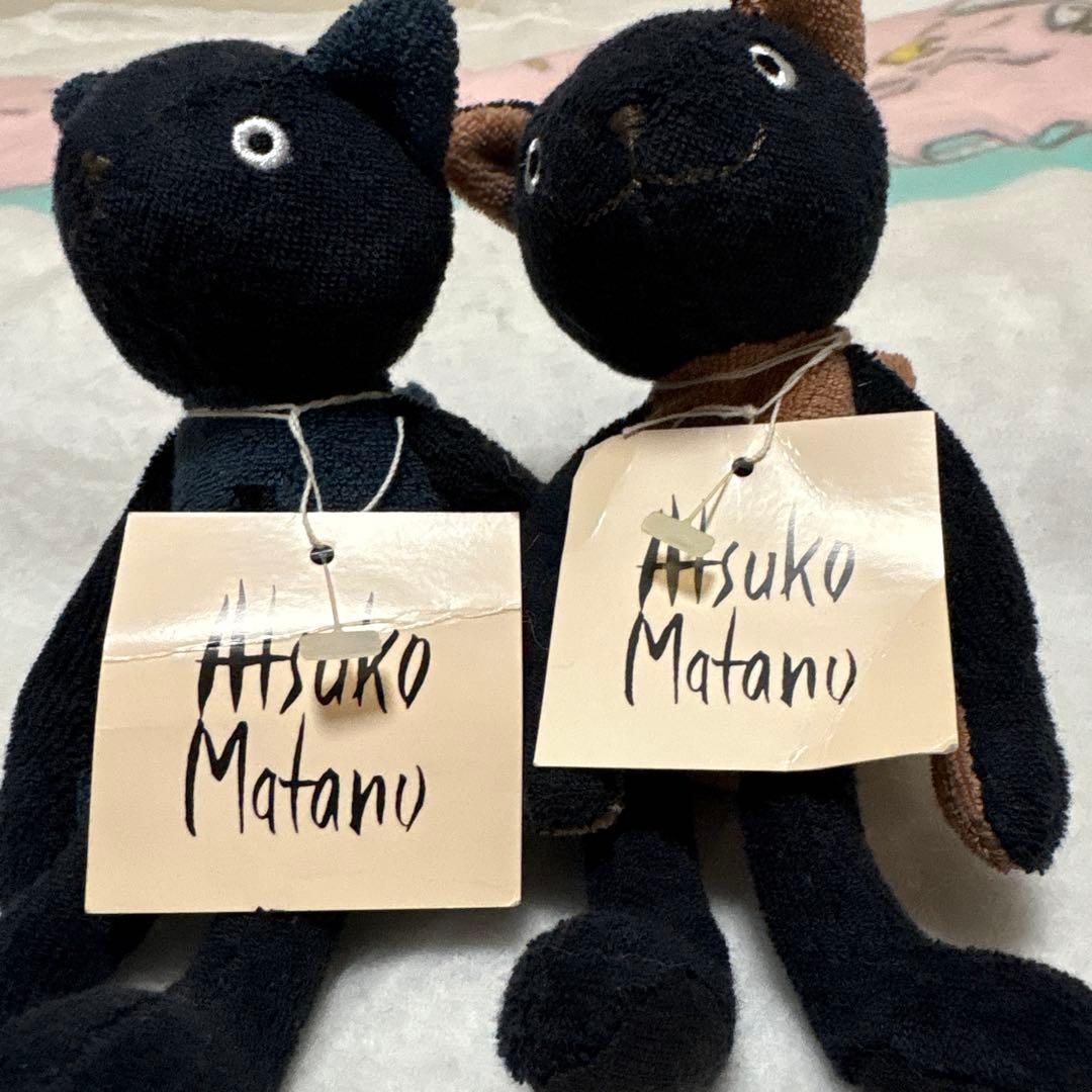 マタノアツコ 猫 ぬいぐるみ 5こ 中古品 バラ売り不可