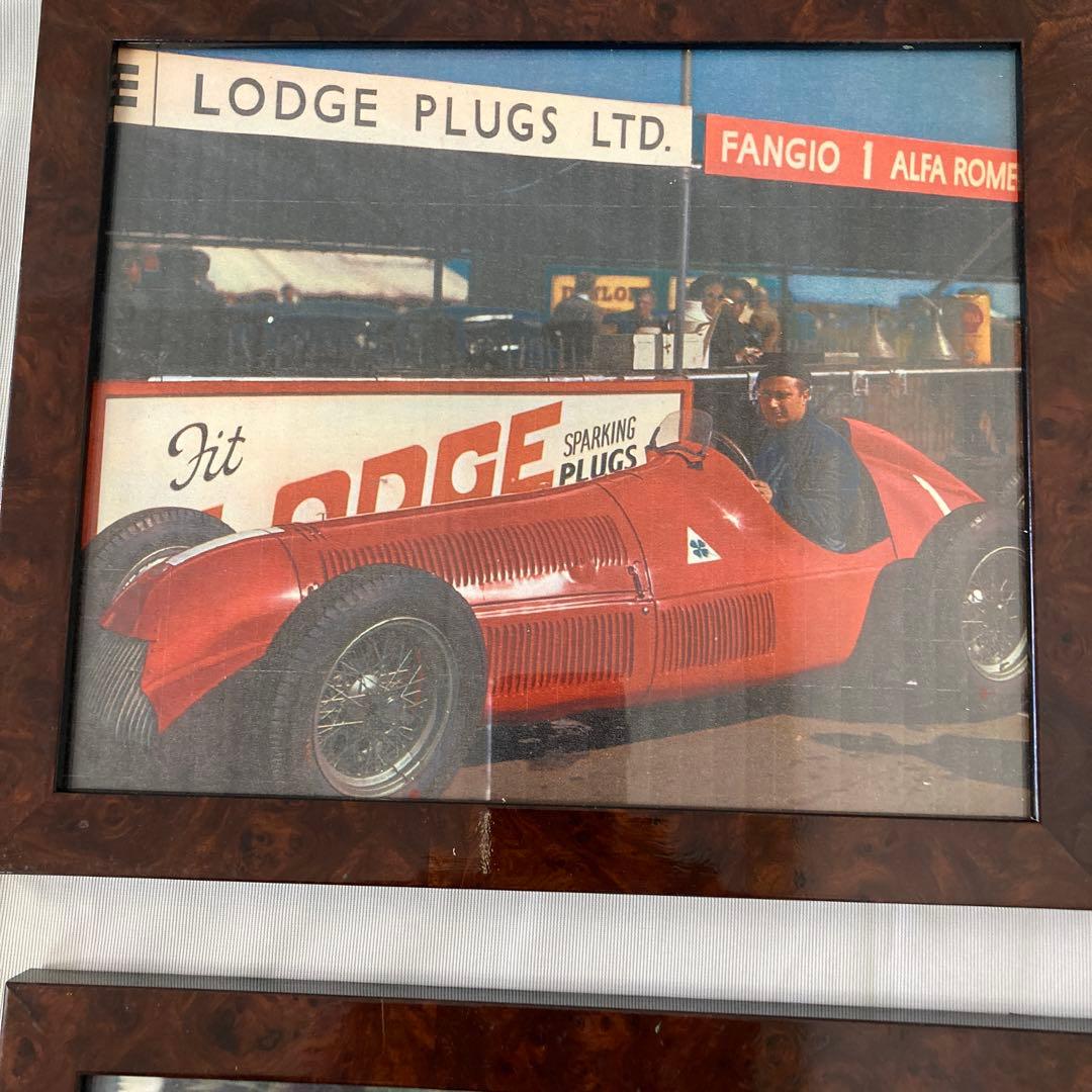 クラシック・レーシングカー写真(印刷物)5点セット