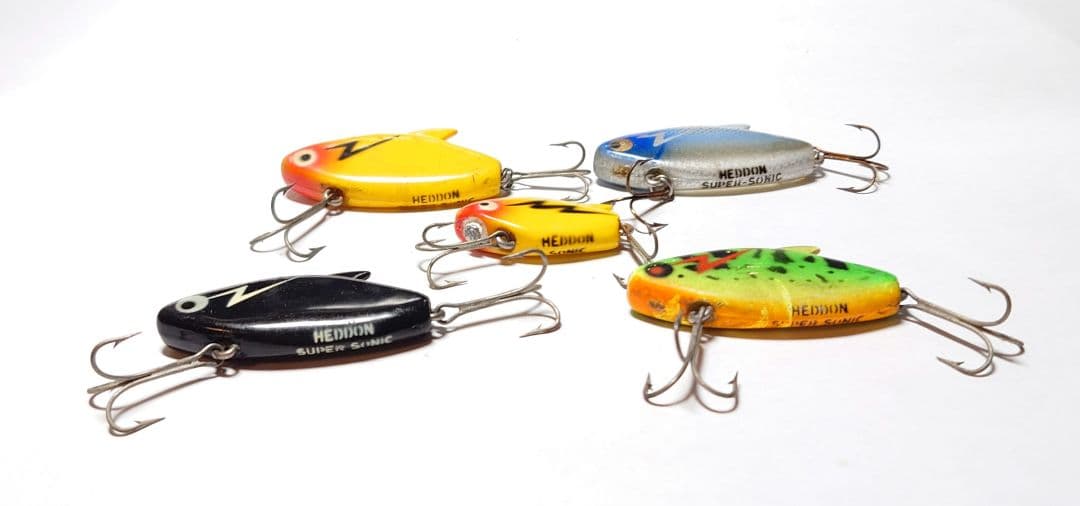 ヘドン　スーパーソニック　５個セット オールドルアー