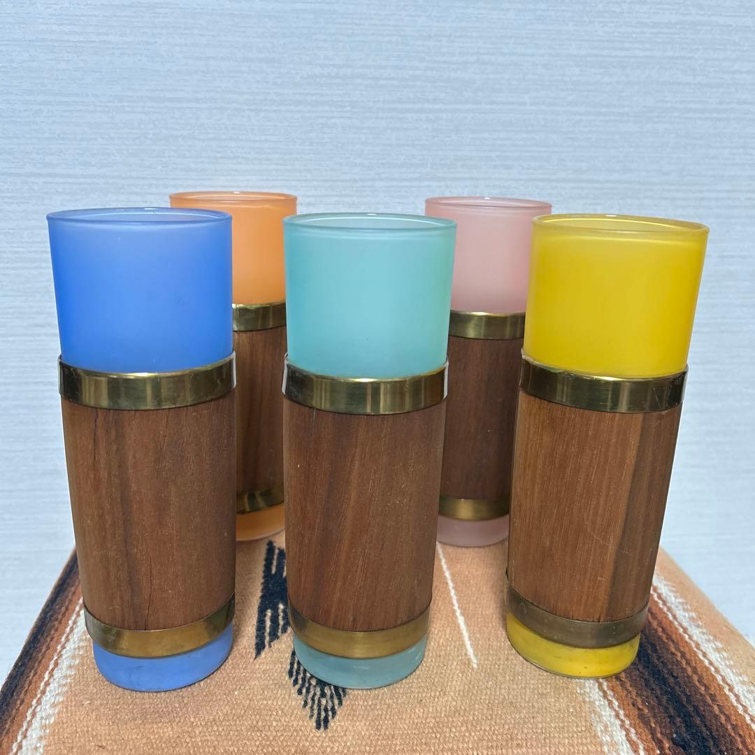 ミッドセンチュリー食器5個セット、おまけ付き ビンテージ食器　アンティーク食器