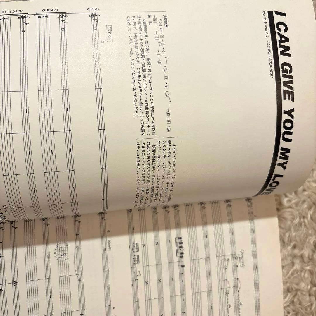 角松敏生　Before The Day Light スコア集