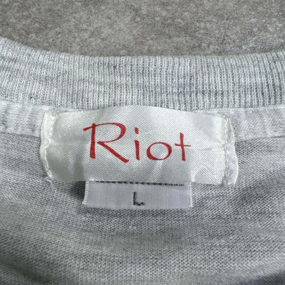 希少 90s Riot ヴィンテージ バンドTシャツ 歌舞伎 JAPANツアー