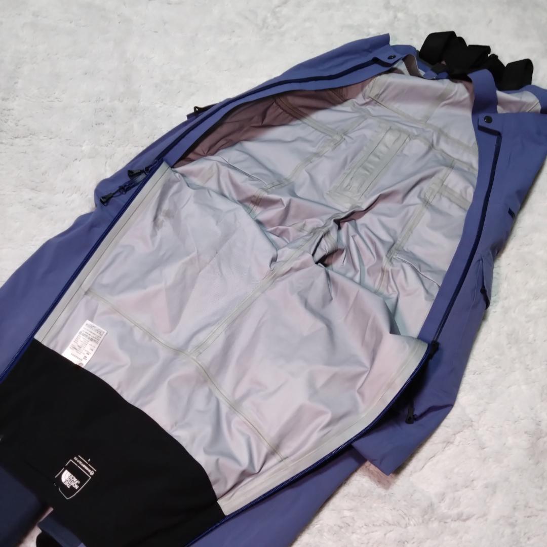 ノースフェイス　ヒューチャーライト　紫　ビブパンツ 　サミット　NS62304