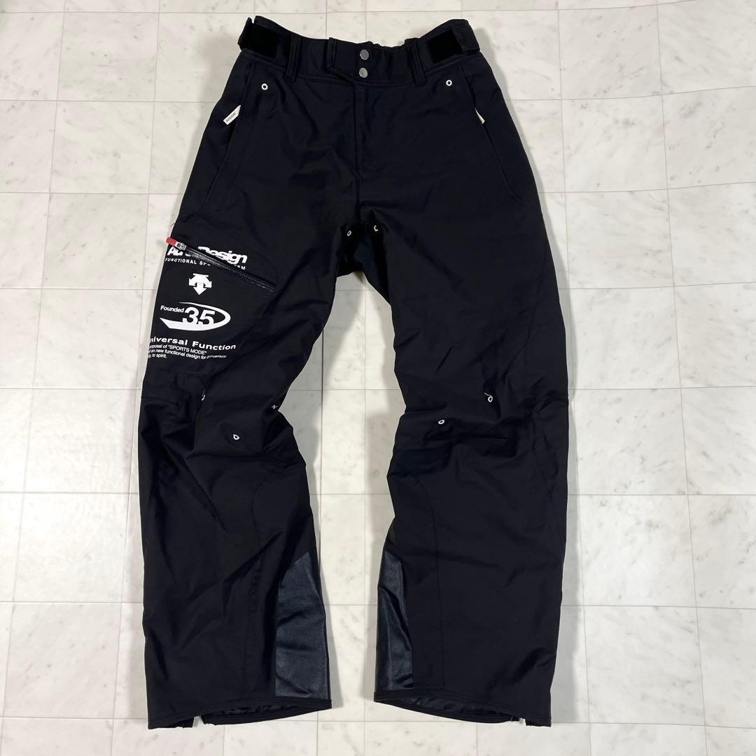 DESCENTE スキーウエア メンズ L ウエア上下 ムーヴスポーツ 赤