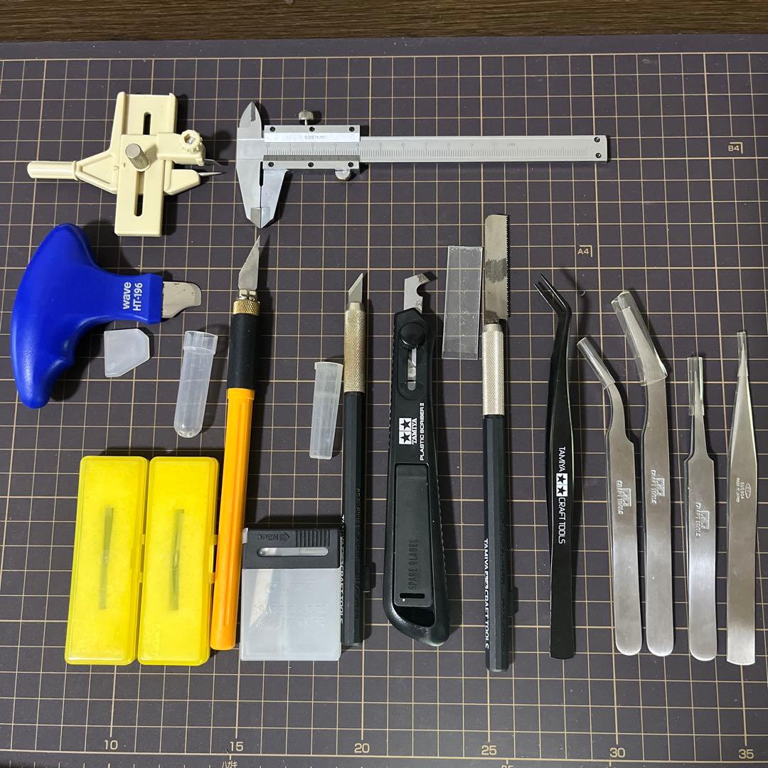 【引退整理】 プラモデル工具 まとめ売り セット