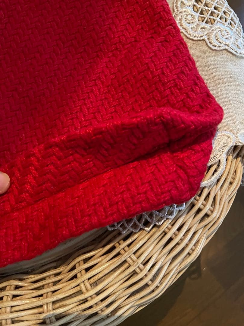 ま*ち様 新品未使用品✨CHANEL ビッグココマーク レッド　ノベルティ