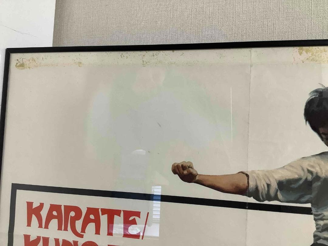 ドラゴン怒りの鉄拳 オリジナルポスター　FISTS OF FURY ブルースリー