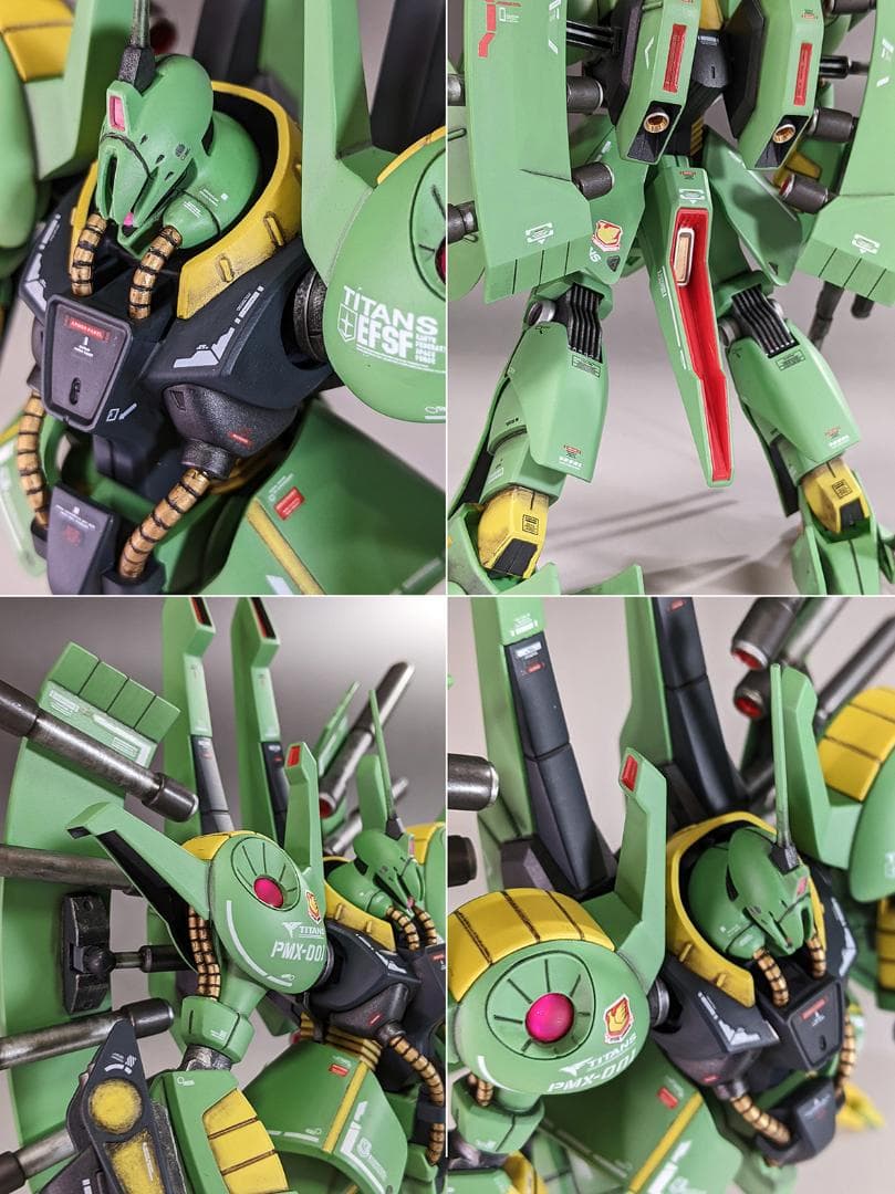 プラモデル　HG パラスアテネ（機動戦士Zガンダム）組立塗装済