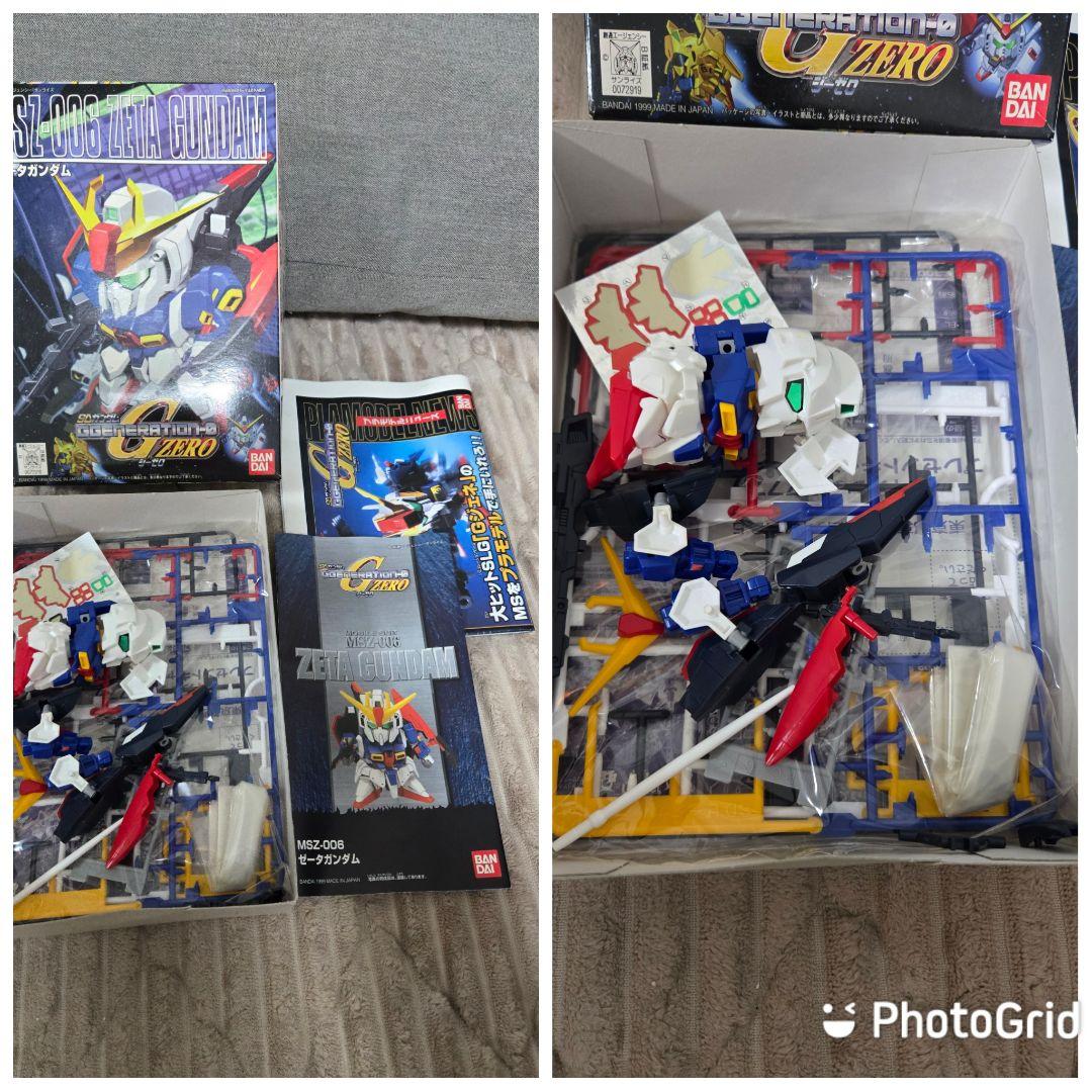 SDガンダムBB戦士 まとめ ジャンク パーツ取り 箱にもダメージあり