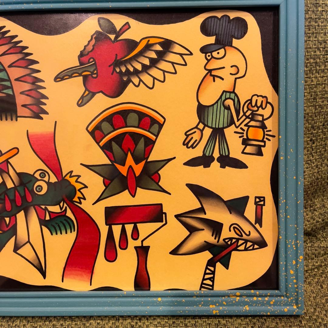 RUKUS 原画 タトゥーフラッシュ タトゥー tattoofrash アート