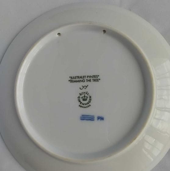 ロイヤルコペンハーゲン イヤーズプレート 5枚セット 1971-2000