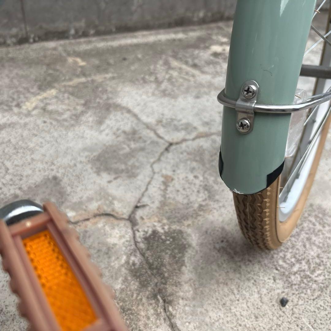 なかこさん専用子供自転車 18インチ Norway MOSS 幼児 カゴ