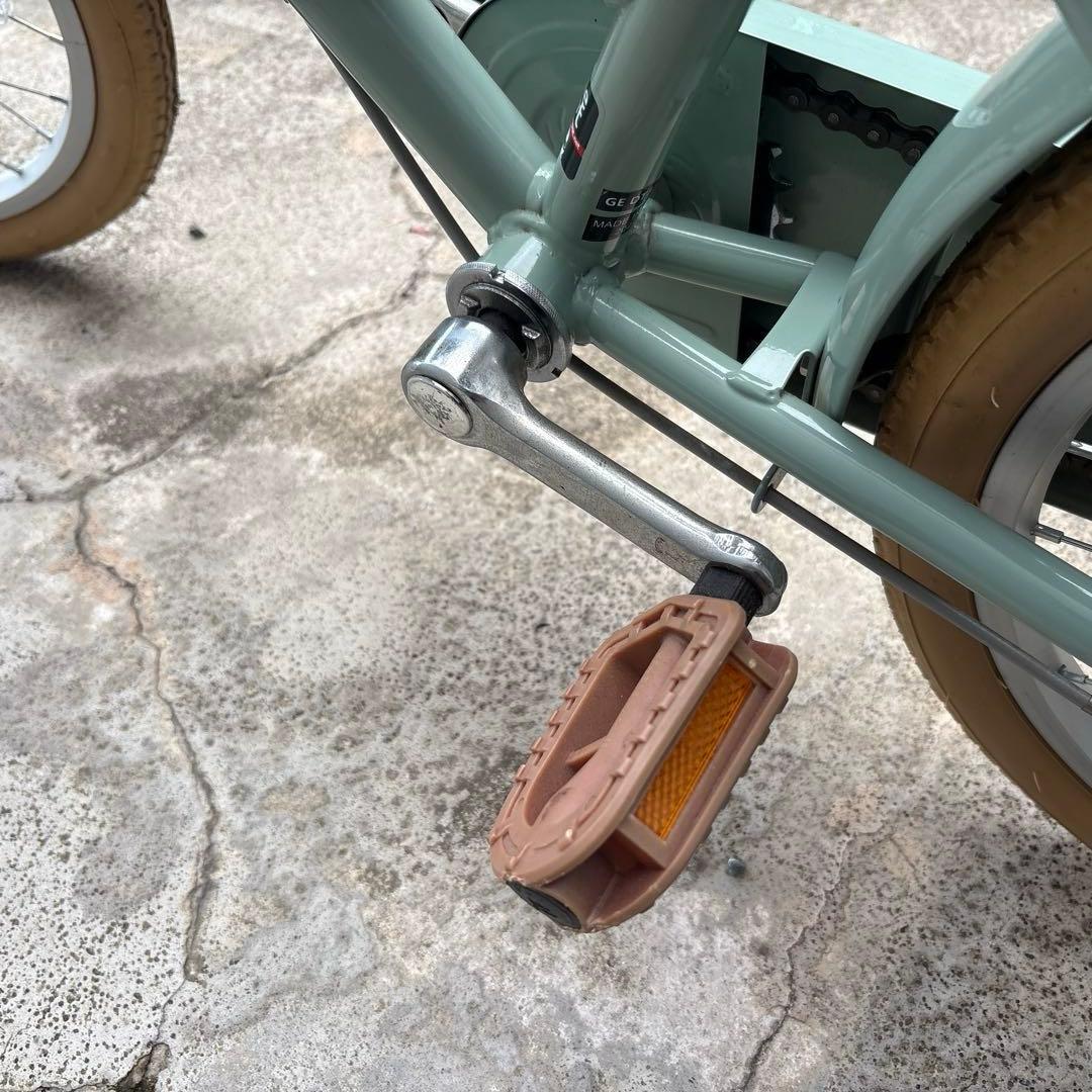 なかこさん専用子供自転車 18インチ Norway MOSS 幼児 カゴ