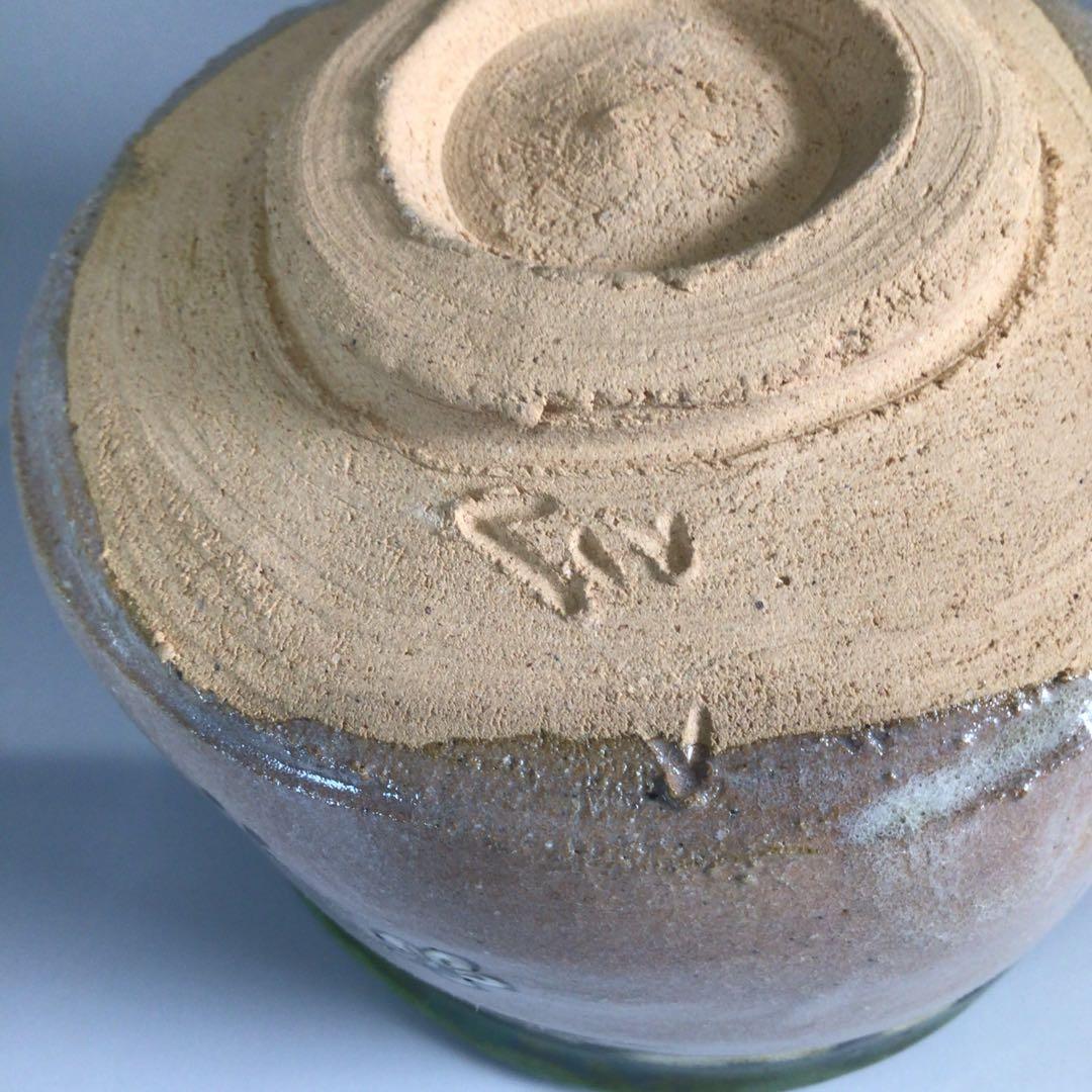 Ｐ３６７　茶碗　『佐々木正造』『鳴海織部茶碗』　抹茶碗　共箱　茶道具