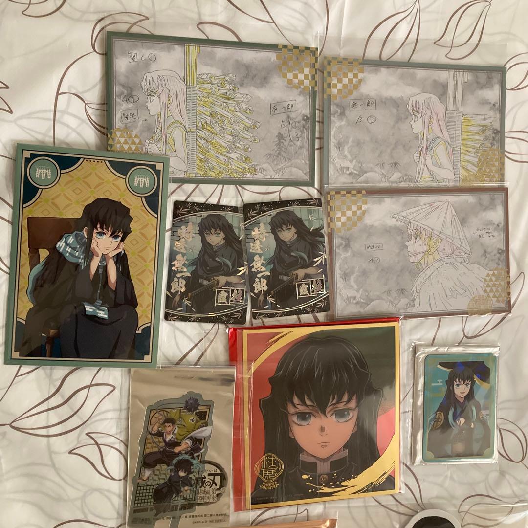 鬼滅の刃 鬼滅祭 AGF 柱展 クリア色紙 ポストカード キャンバスカード