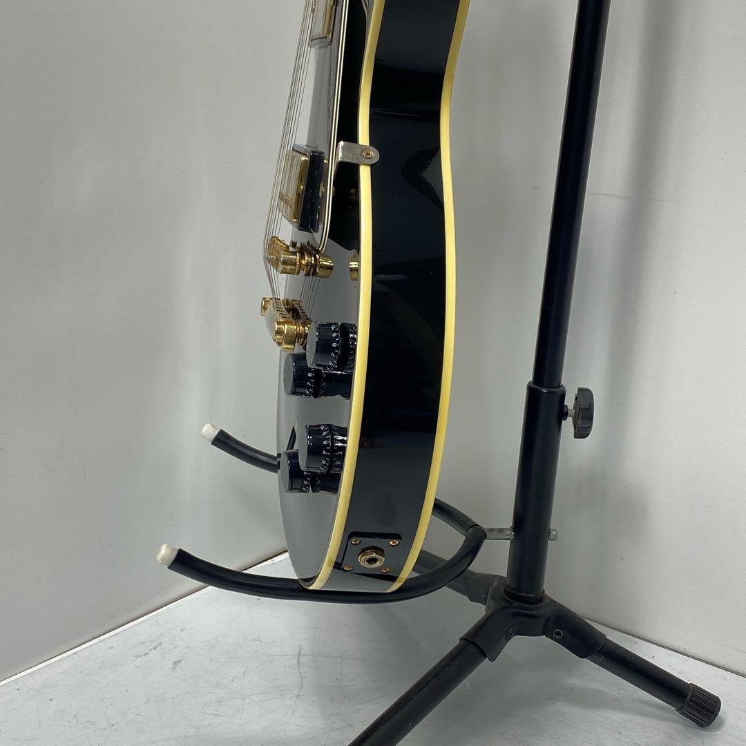 美品Blitz ブリッツアリアプロ2 レスポールカスタム　エレキギター ブラック