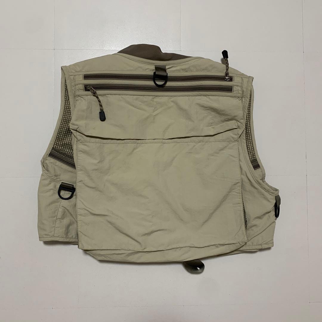 【希少】SIMMS カナダ製　ベスト　SAURISワッペン付き