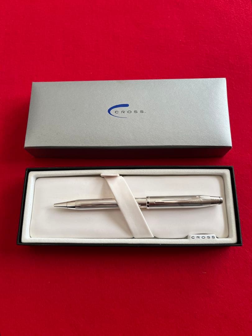 極美品‼️クロスボールペン センチュリー２スターリングシルバー ❗️