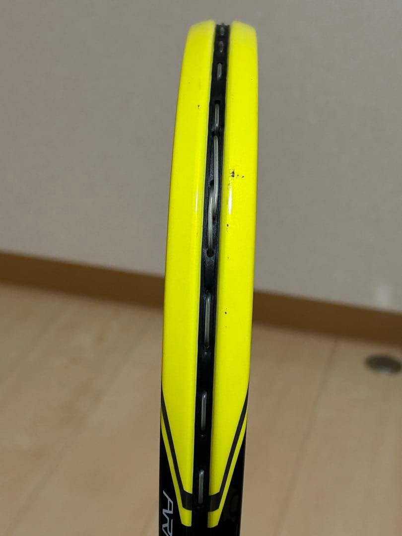 ソフトテニス　ラケット　YONEX ナノフォース8v イエロー