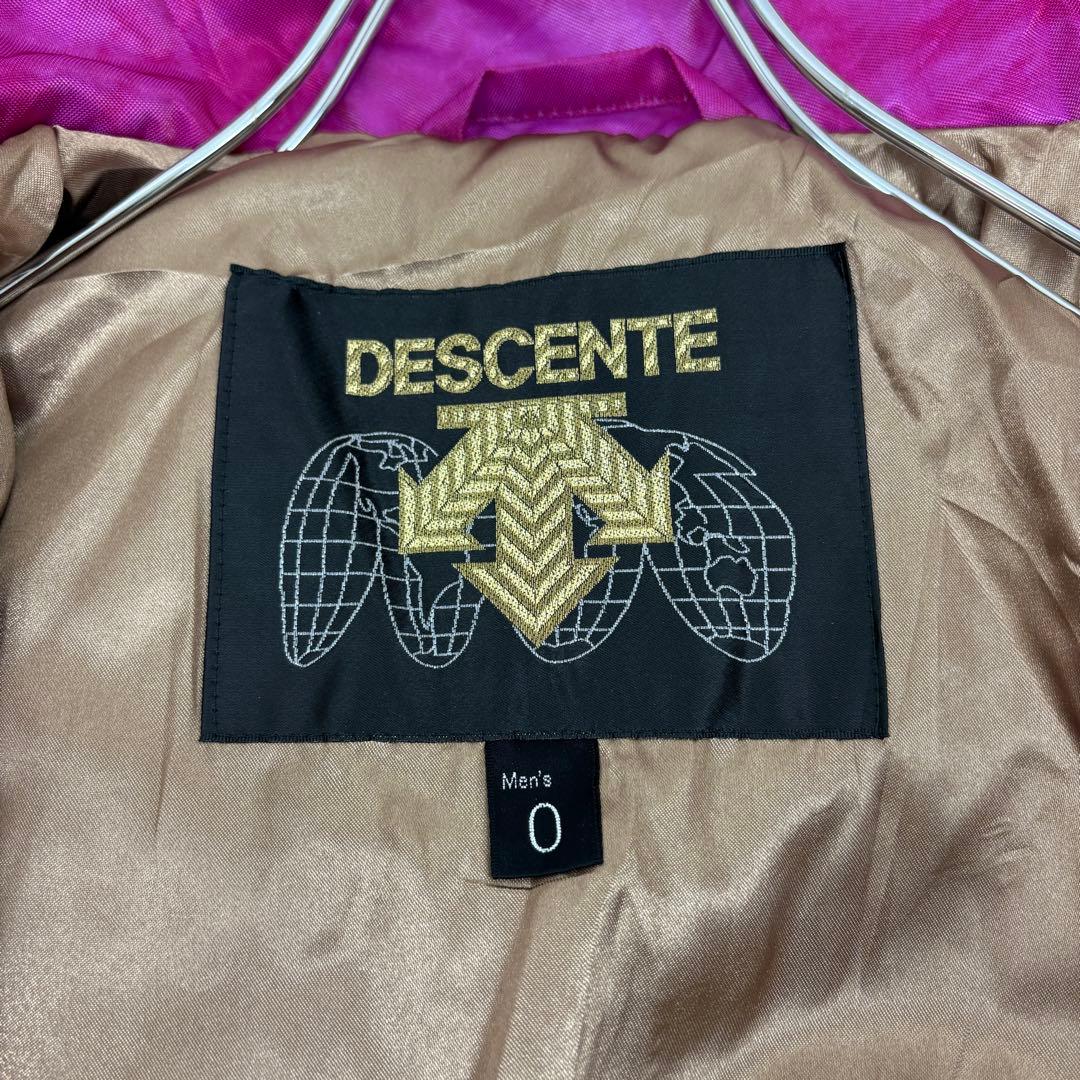 DESCENTE デサント XLサイズ スキーウェア 金ボタン 派手 レトロ