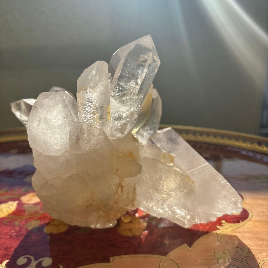 トマスゴンサガ水晶クラスター 約1.2Kg 極美品