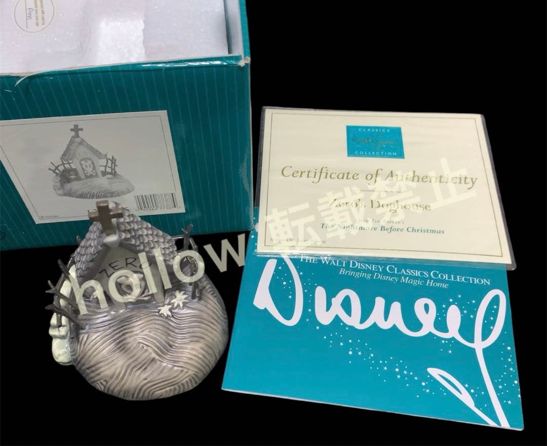 レア 希少 WDCC ナイトメアビフォアクリスマス ゼロの犬小屋