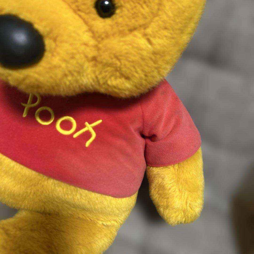 早い者勝ち！！希少★くまのプーさん パペット　レトロ　ディズニーストア