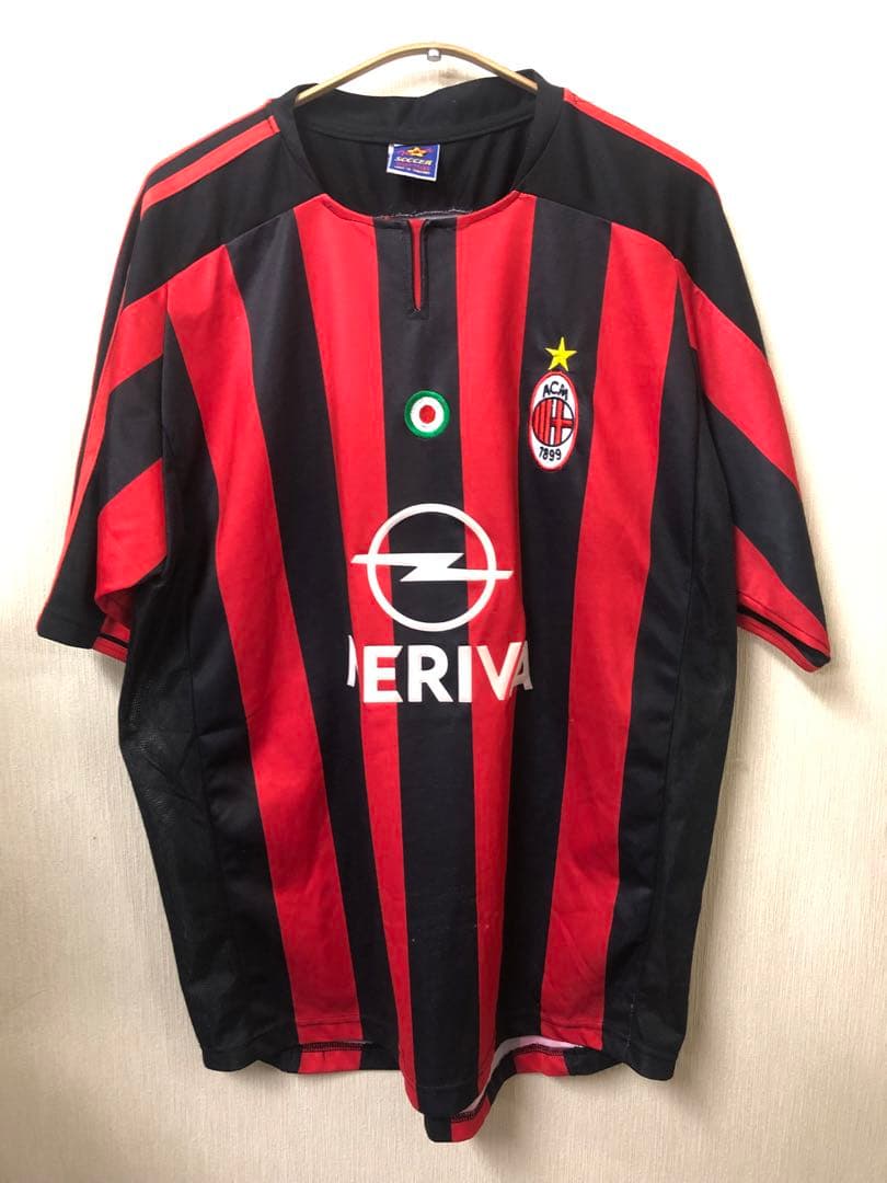 ACミラン シェフチェンコ 7番 シャツ meriva 1988