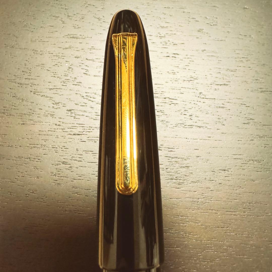 【美品】セーラー　キングプロフィット　エボナイト　21K　万年筆（B字）