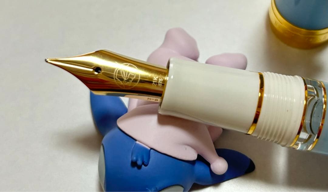 ペントノートオリジナル万年筆　そらゆの色　太字