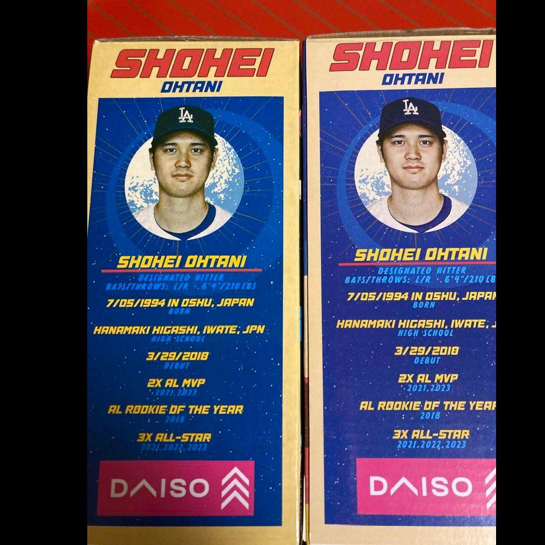 【激レア】【最新型実物】大谷翔平 ボブルヘッド 贋作&本物 2体セット