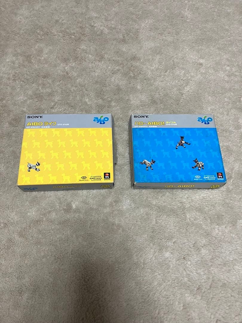 SONY AIBO ロボット犬 シルバー ボール付き