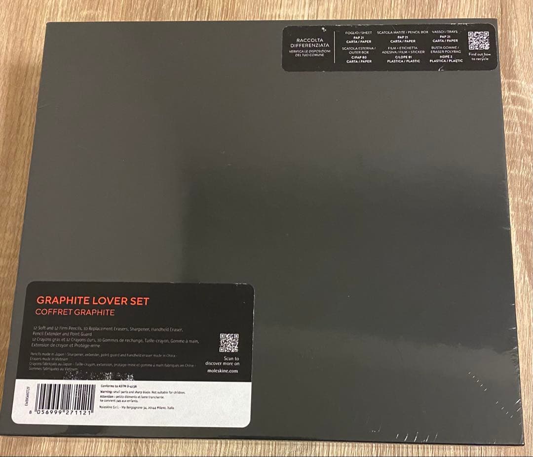 ブラックウイング×モレスキン グラファイトラバーズ セット