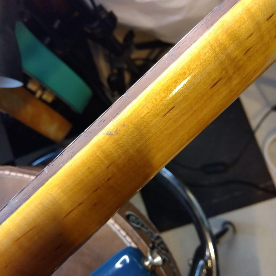 ストラトタイプ…エレキギター！スクワイヤＰＵ搭載！値下げ…