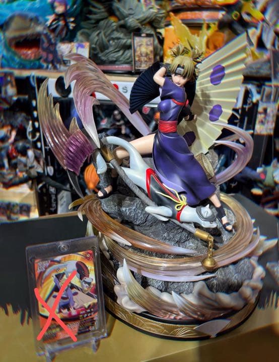 NARUTO ナルト 奈良テマリ 1/7 ガレージキット ガレキ スタチュー③