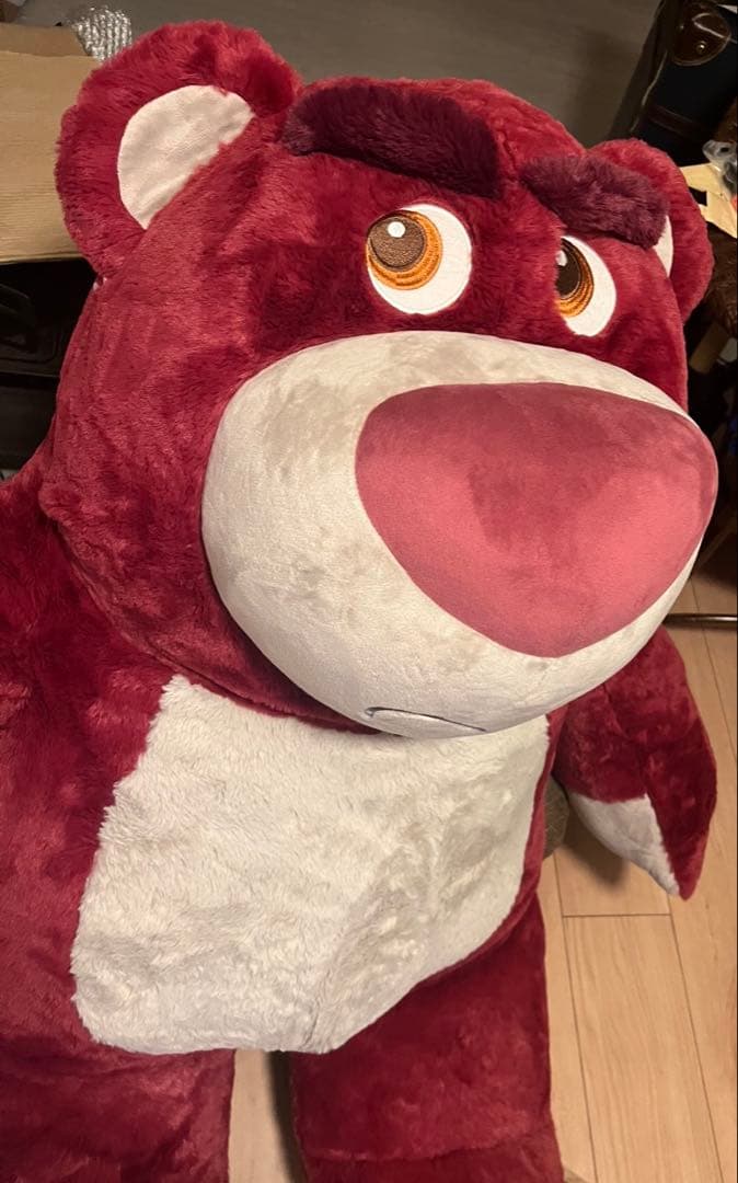 【タグ付き】ロッツォ　コストコ　ビッグぬいぐるみ　特大80cm ブランケット付き