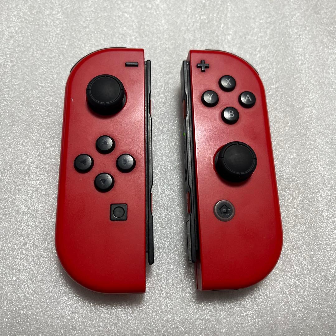 極美品 動作品 マリオレッド×ブルー スイッチ HAC-001(-01) 本体