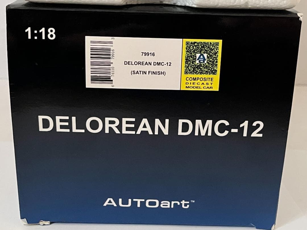 オートアート 1/18 DE LOREAN DMC-12 デロリアン 79916