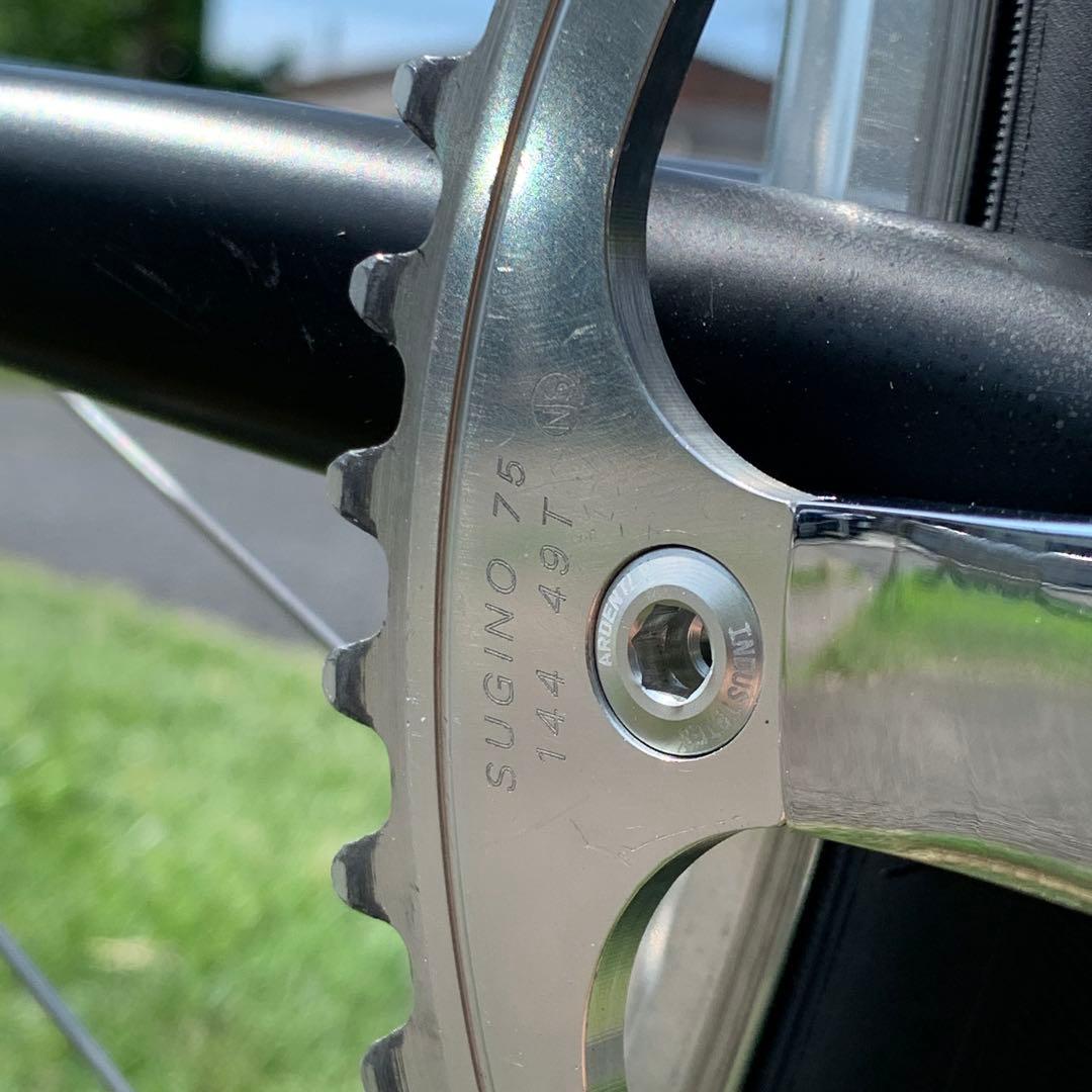 【完成車】MAKINO シングルスピード 固定 競輪 ピスト ブラック NJS